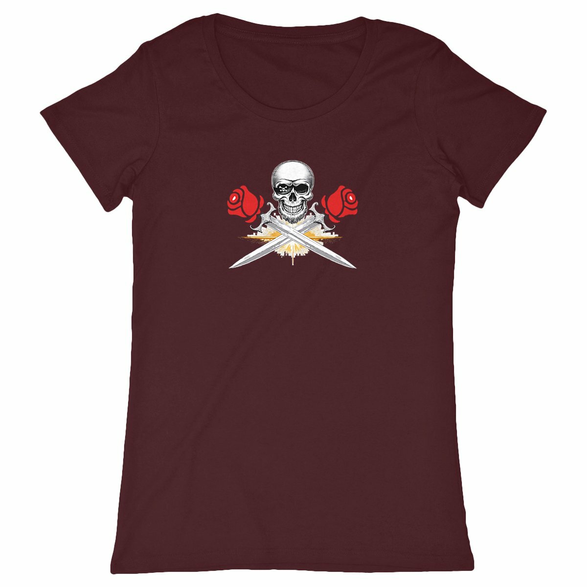 T-shirt Femme Ame Pirate. 100% coton en conversion biologique