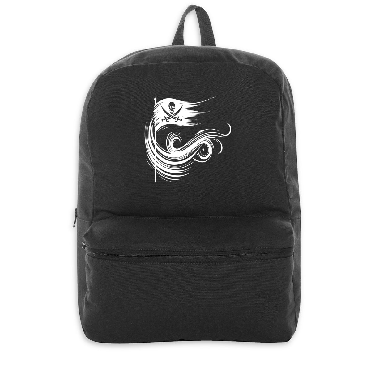 Sac à dos 100 % recyclé - Premium Plus Liberté Pirate blanc