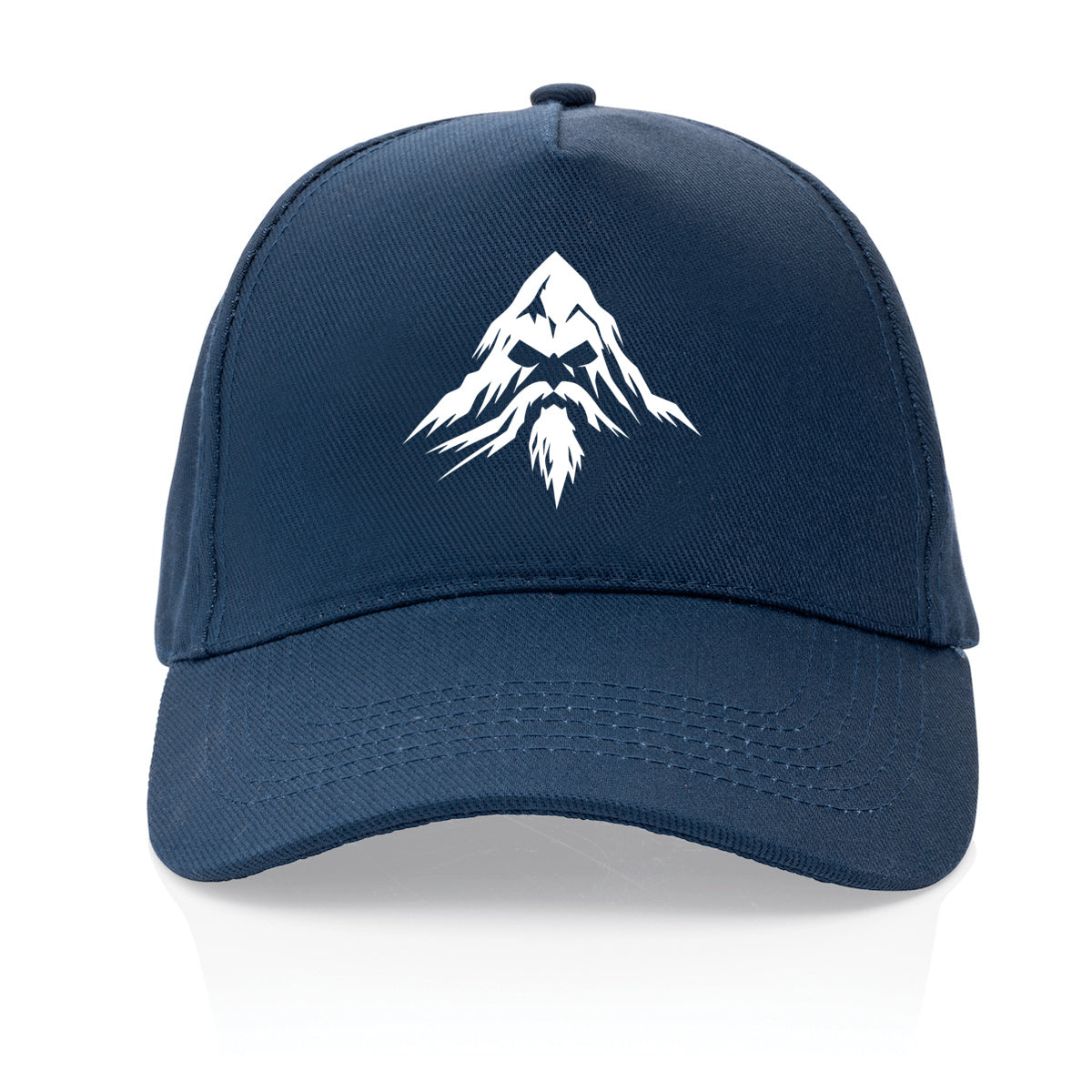Casquette 100% recyclée noire avec logo Montagne Des Ancêtres