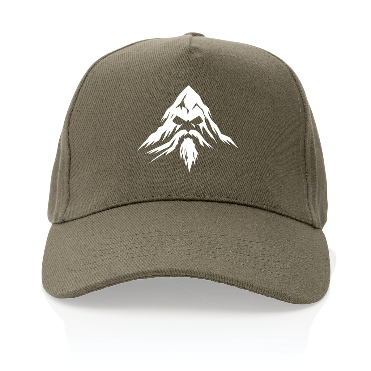 Casquette 100% recyclée noire avec logo Montagne Des Ancêtres