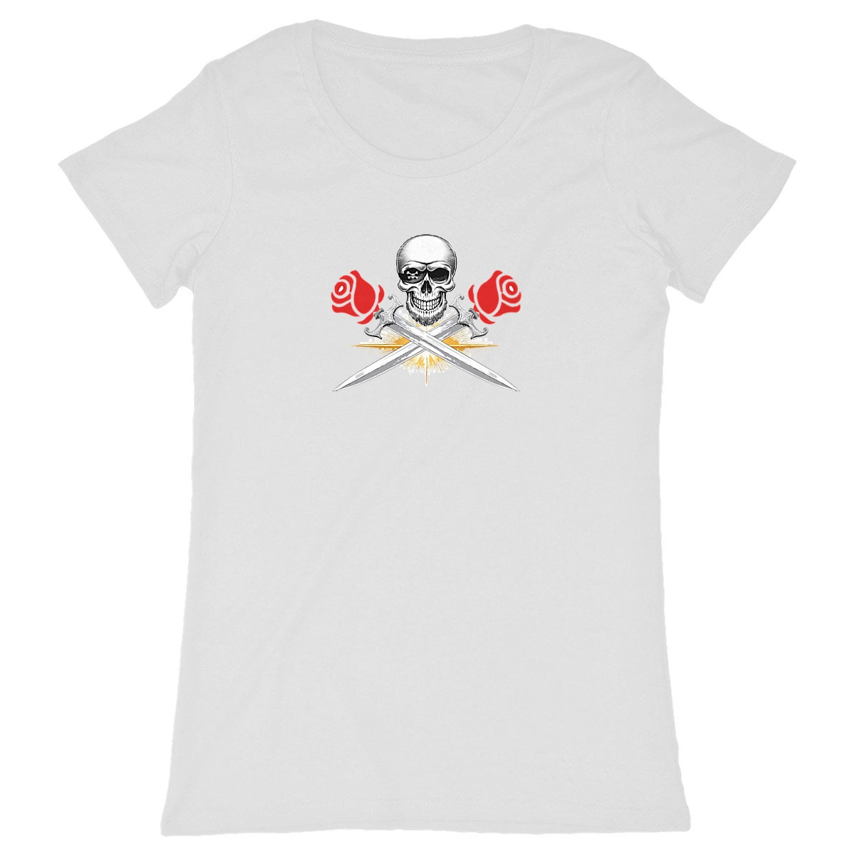 T-shirt Femme Ame Pirate. 100% coton en conversion biologique
