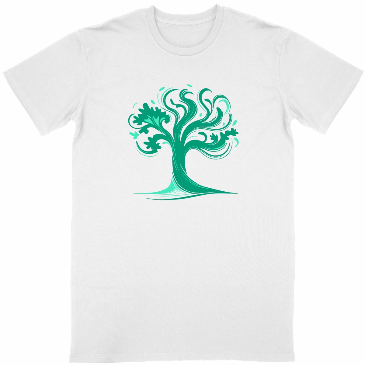 T-shirt Unisexe Force Tranquille. 100% coton en conversion biologique