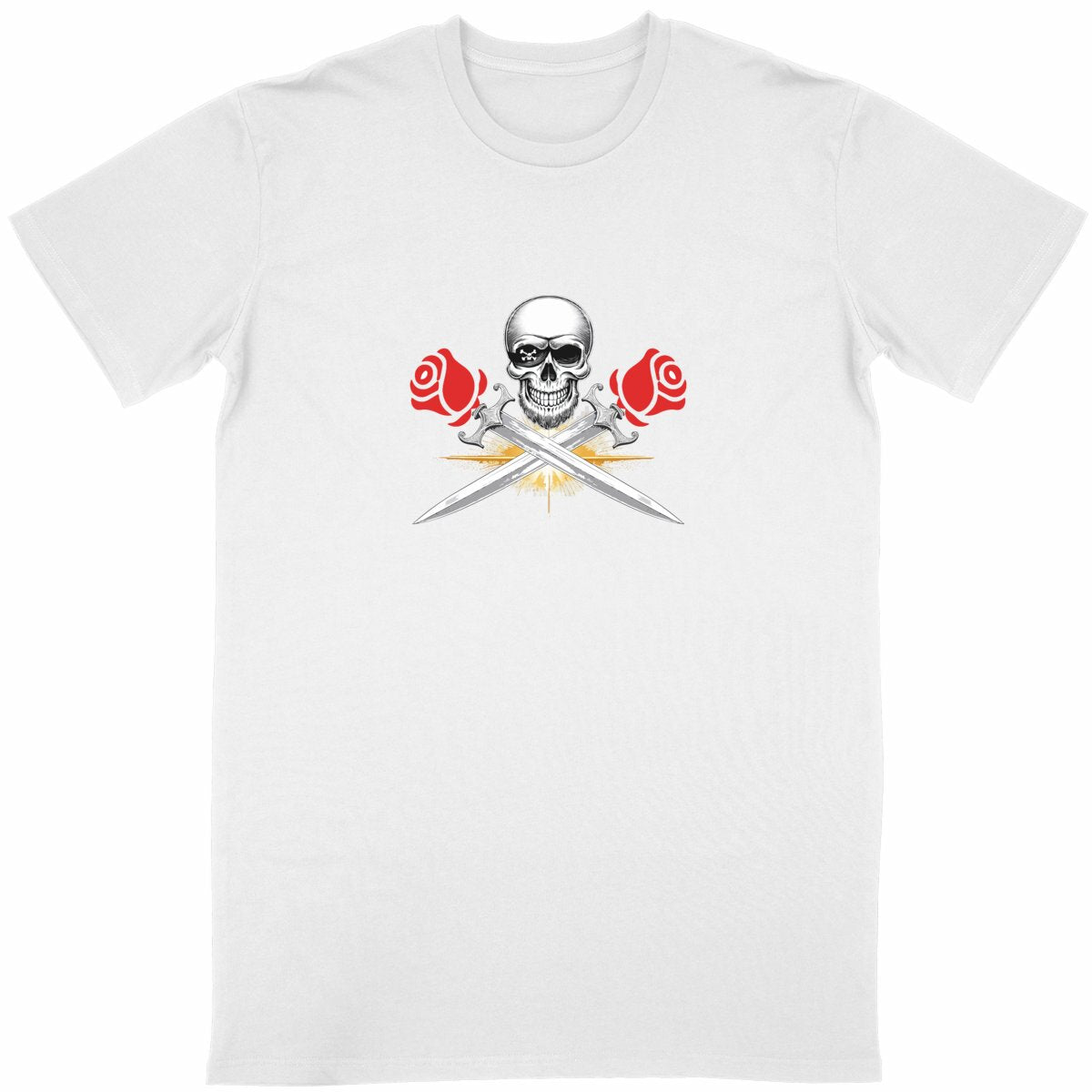 T-shirt Unisexe Ame Pirate 100% coton en conversion biologique