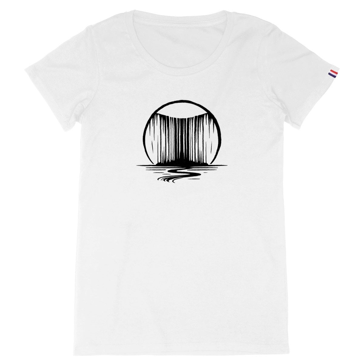 T-shirt Femme Made in France Cascade Infinie