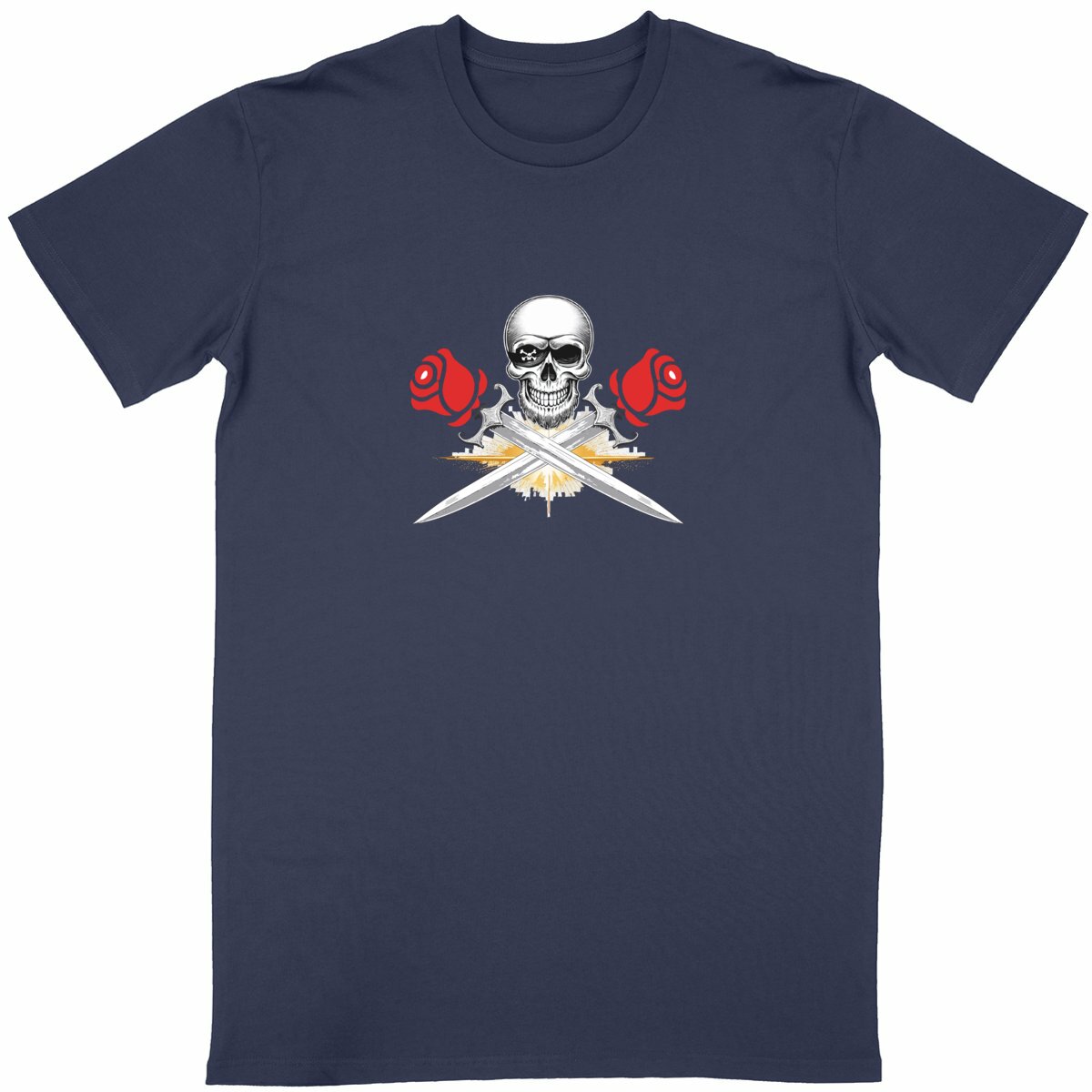 T-shirt Unisexe Ame Pirate 100% coton en conversion biologique