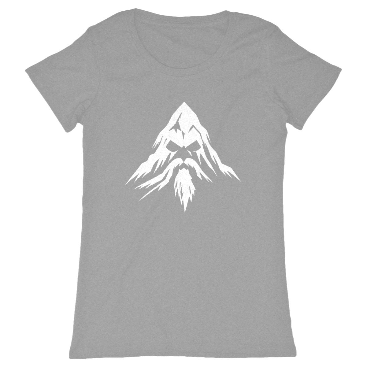 T-shirt Femme Montagne des Ancêtres . 100% coton en conversion biologique
