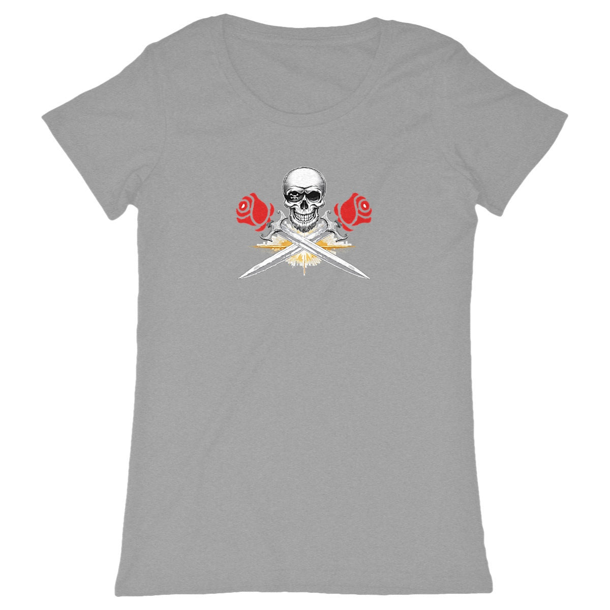 T-shirt Femme Ame Pirate. 100% coton en conversion biologique