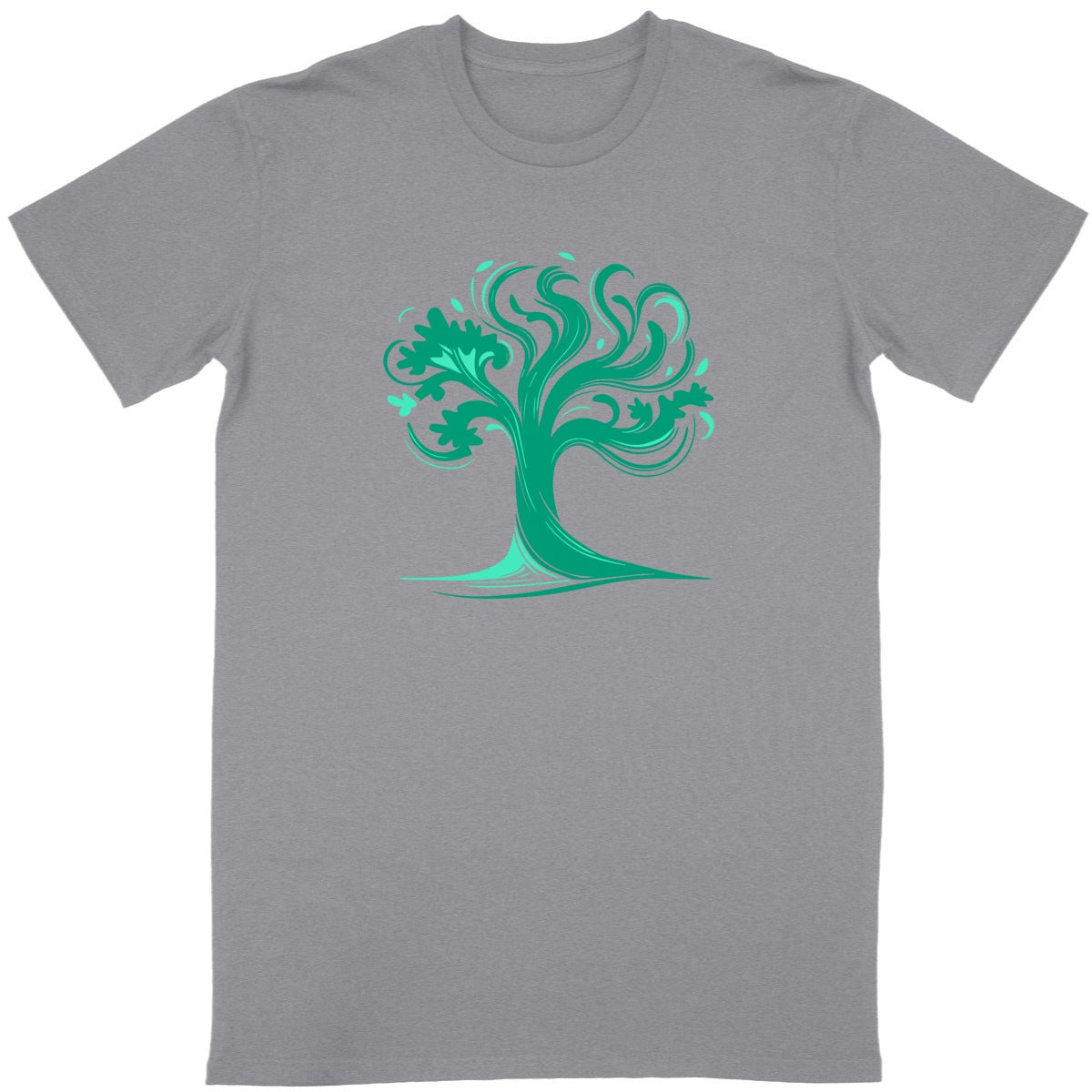 T-shirt Unisexe Force Tranquille. 100% coton en conversion biologique