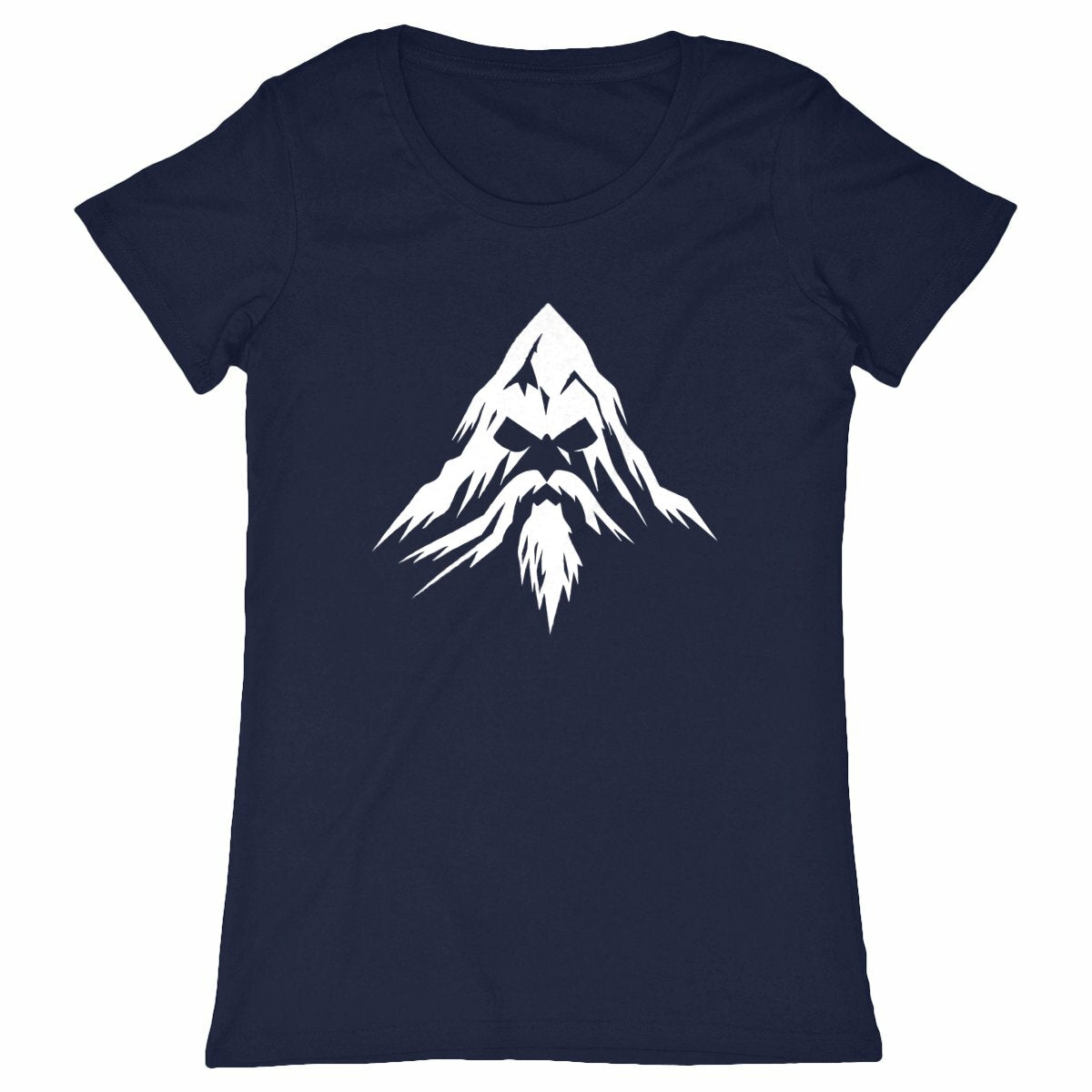 T-shirt Femme Montagne des Ancêtres . 100% coton en conversion biologique