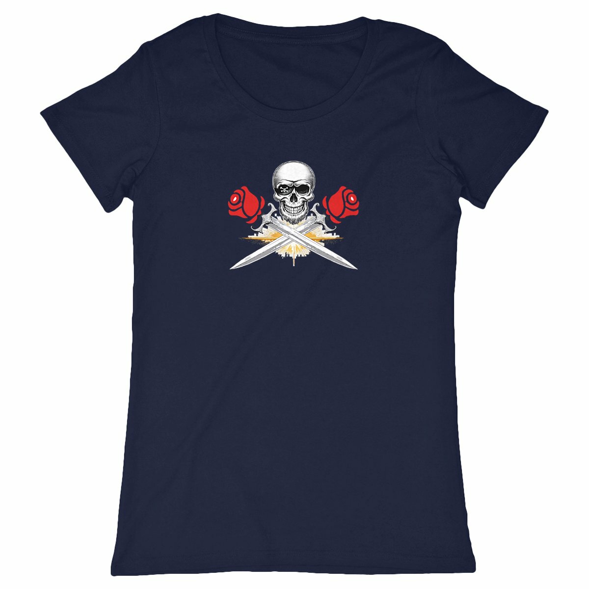 T-shirt Femme Ame Pirate. 100% coton en conversion biologique