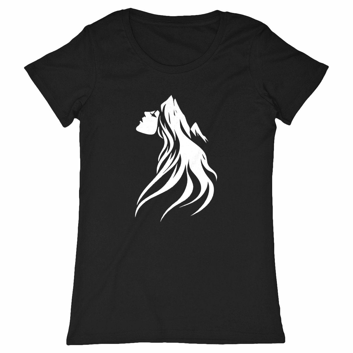 T-shirt Femme La Gardienne des Montagnes - 100% Conversion biologique 