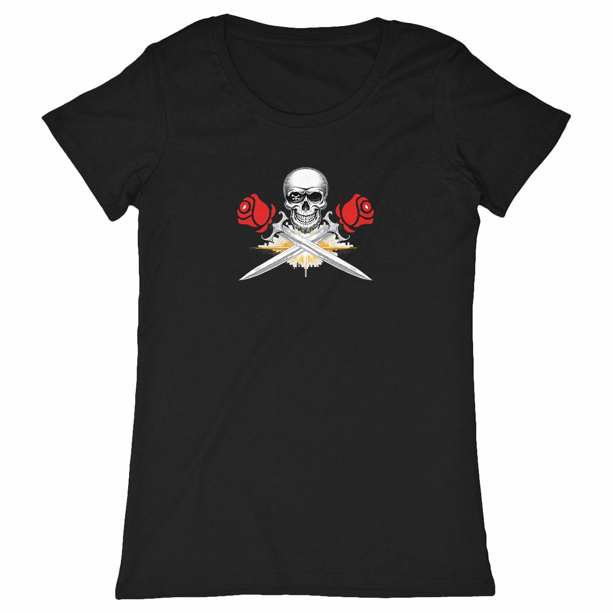 T-shirt Femme Ame Pirate. 100% coton en conversion biologique