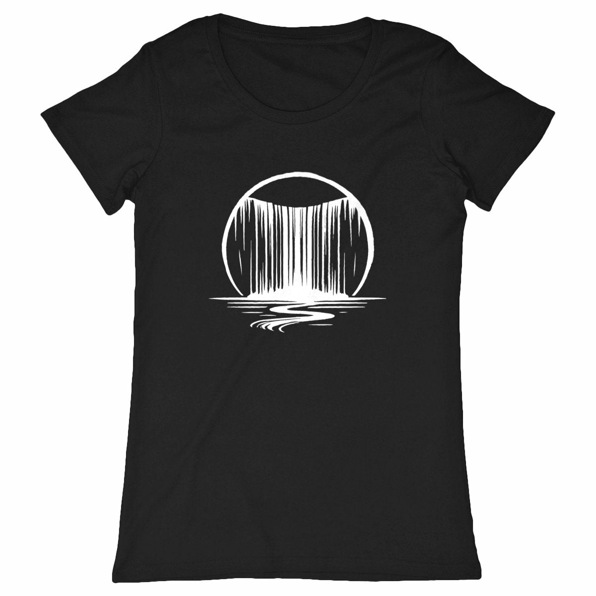 T-shirt Femme Cascade Infinie - 100% Conversion biologique