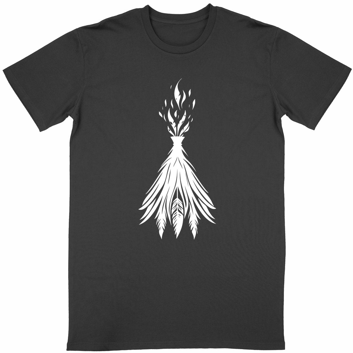 T-shirt Unisexe Volcan Sacré. 100% coton en conversion biologique