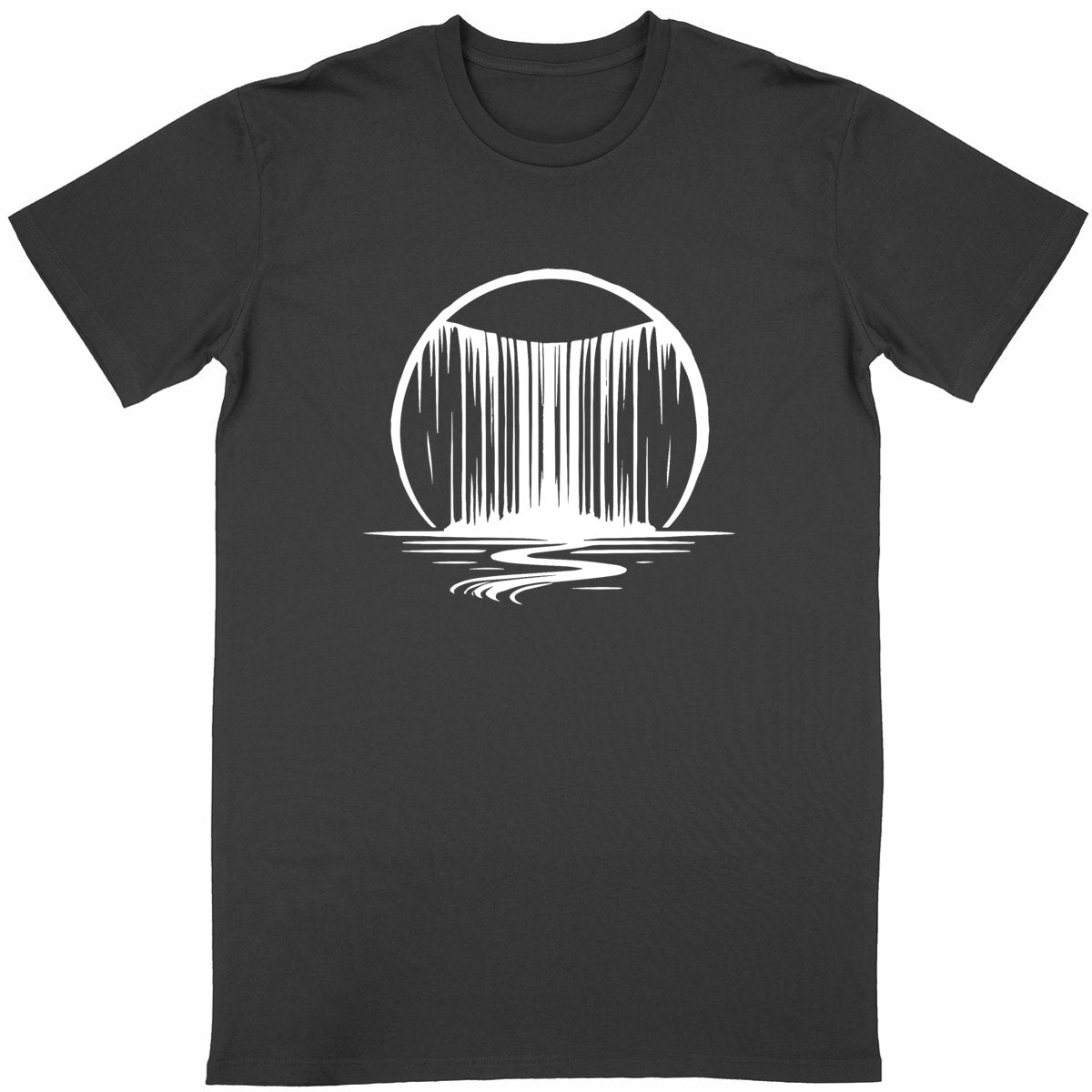 T-shirt Unisexe Cascade Infinie. 100% coton en conversion biologique