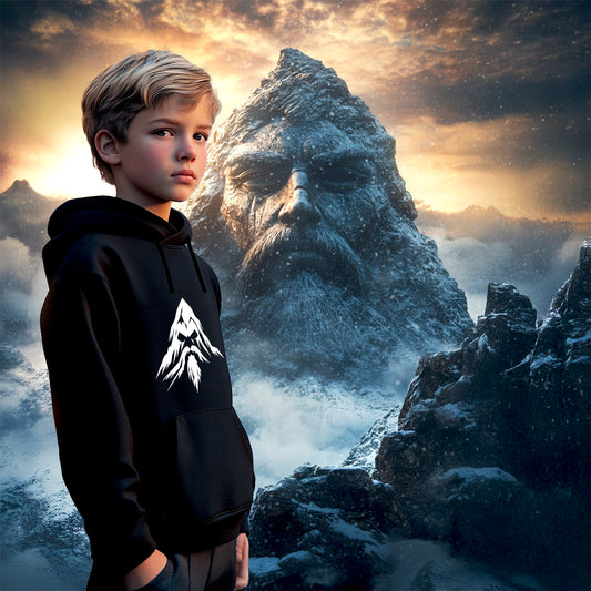 Sweat à capuche Enfant Montagne des Ancêtres