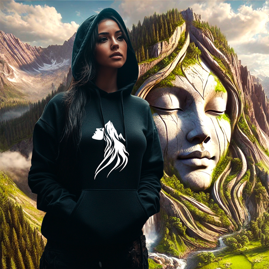 Sweat à capuche unisexe Gardienne des Montagnes
