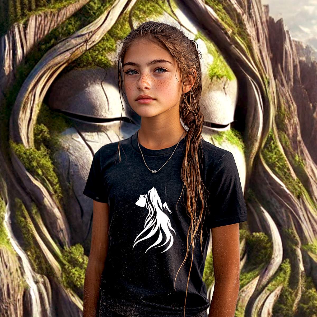T-shirt Enfant La Gardienne des Montagnes - Premium Plus