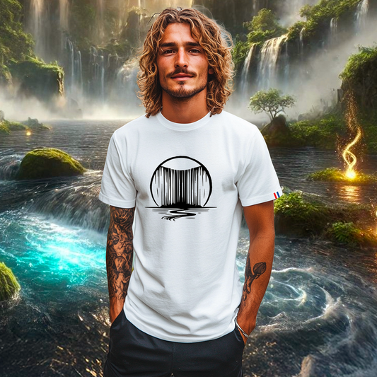 T-shirt Homme Made in France Cascade Éternelle