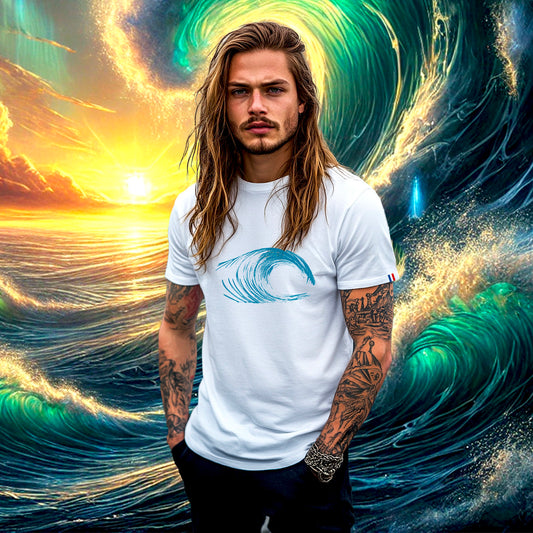 T-shirt Homme Made in France Les Gardiens Des Océans Sauvages